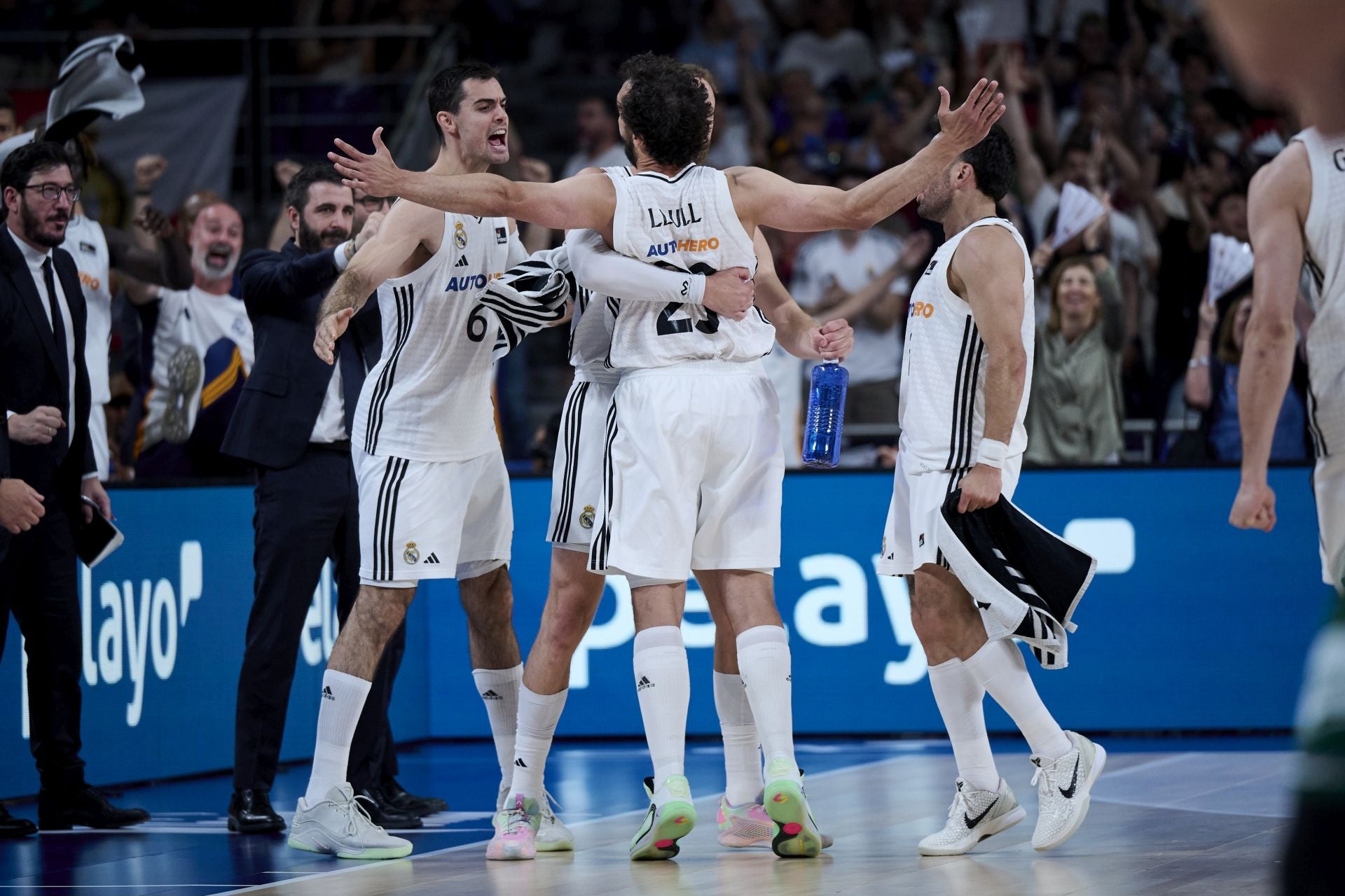 Las mejores imágenes del segundo partido de semifinales Real Madrid-Unicaja