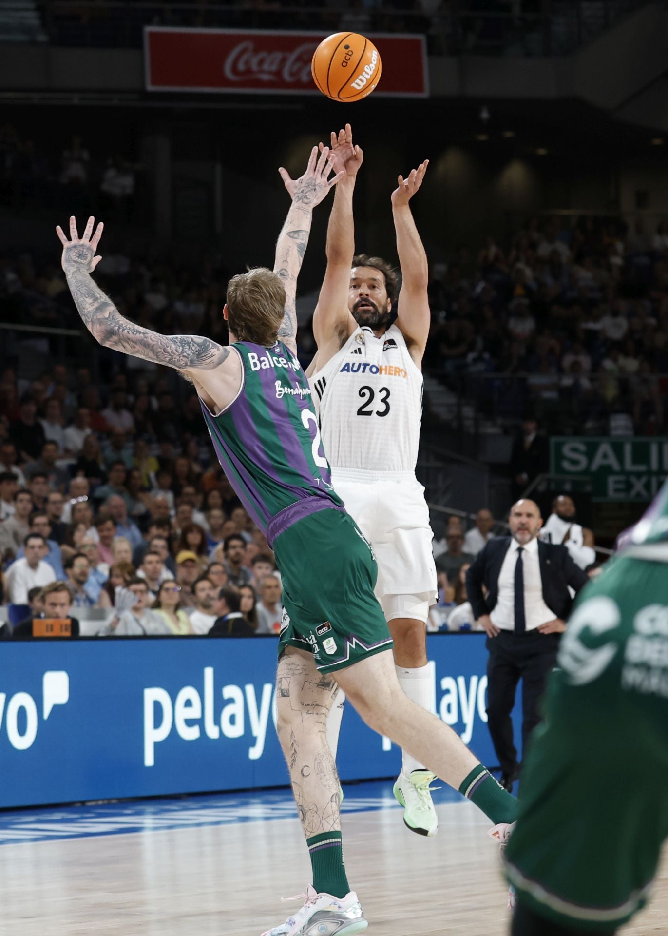 Las mejores imágenes del segundo partido de semifinales Real Madrid-Unicaja
