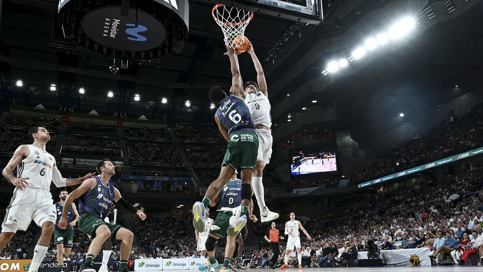 Las mejores imágenes del segundo partido de semifinales Real Madrid-Unicaja