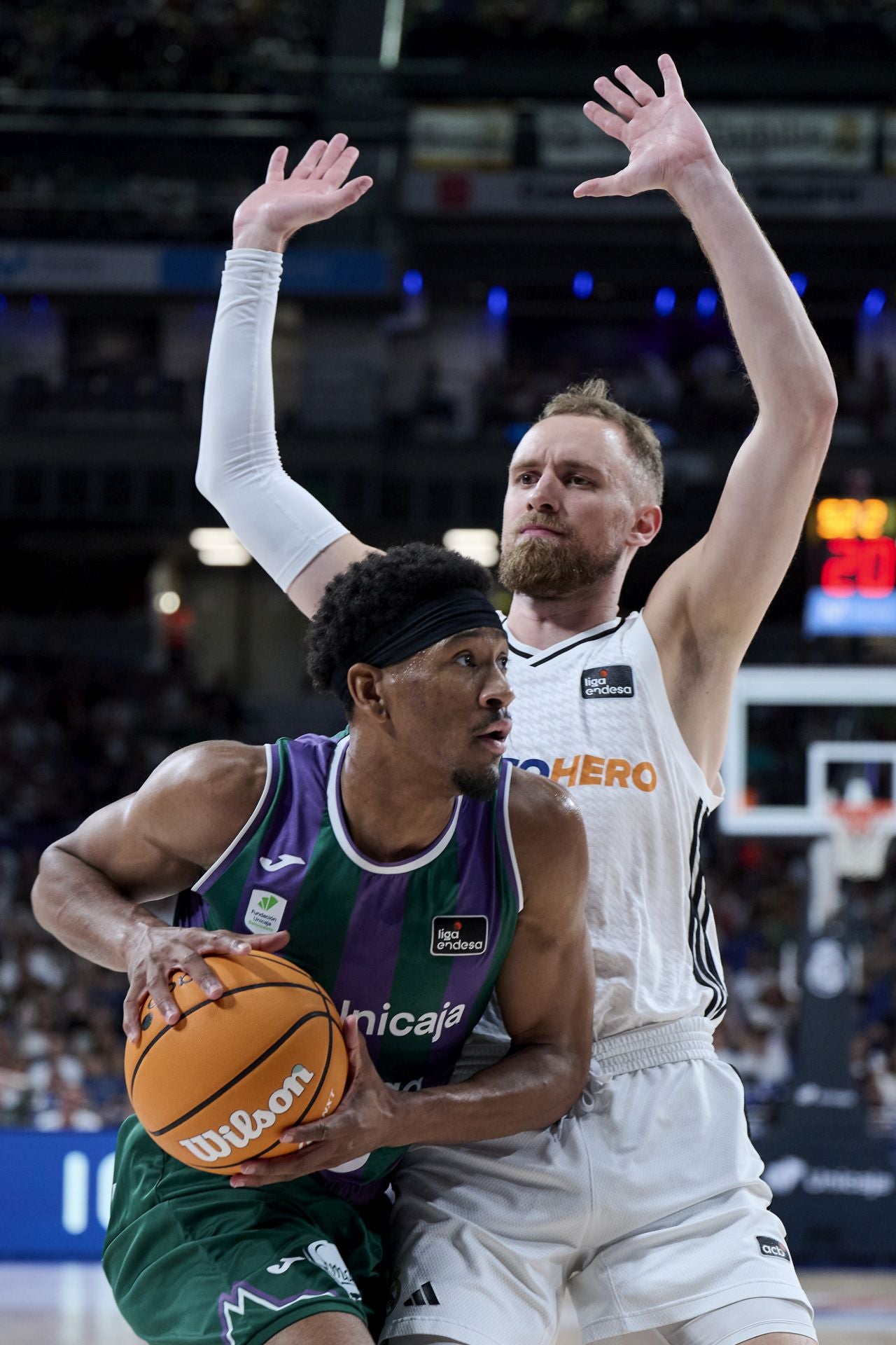 Las mejores imágenes del segundo partido de semifinales Real Madrid-Unicaja