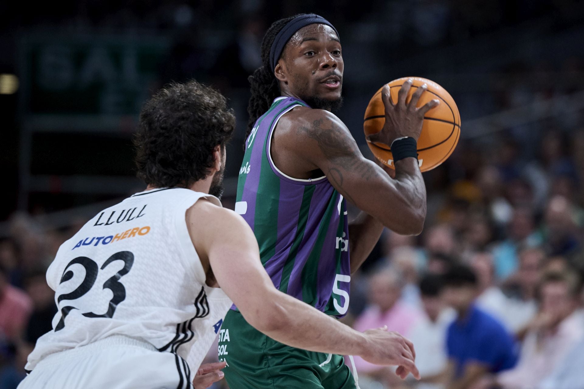 Las mejores imágenes del segundo partido de semifinales Real Madrid-Unicaja