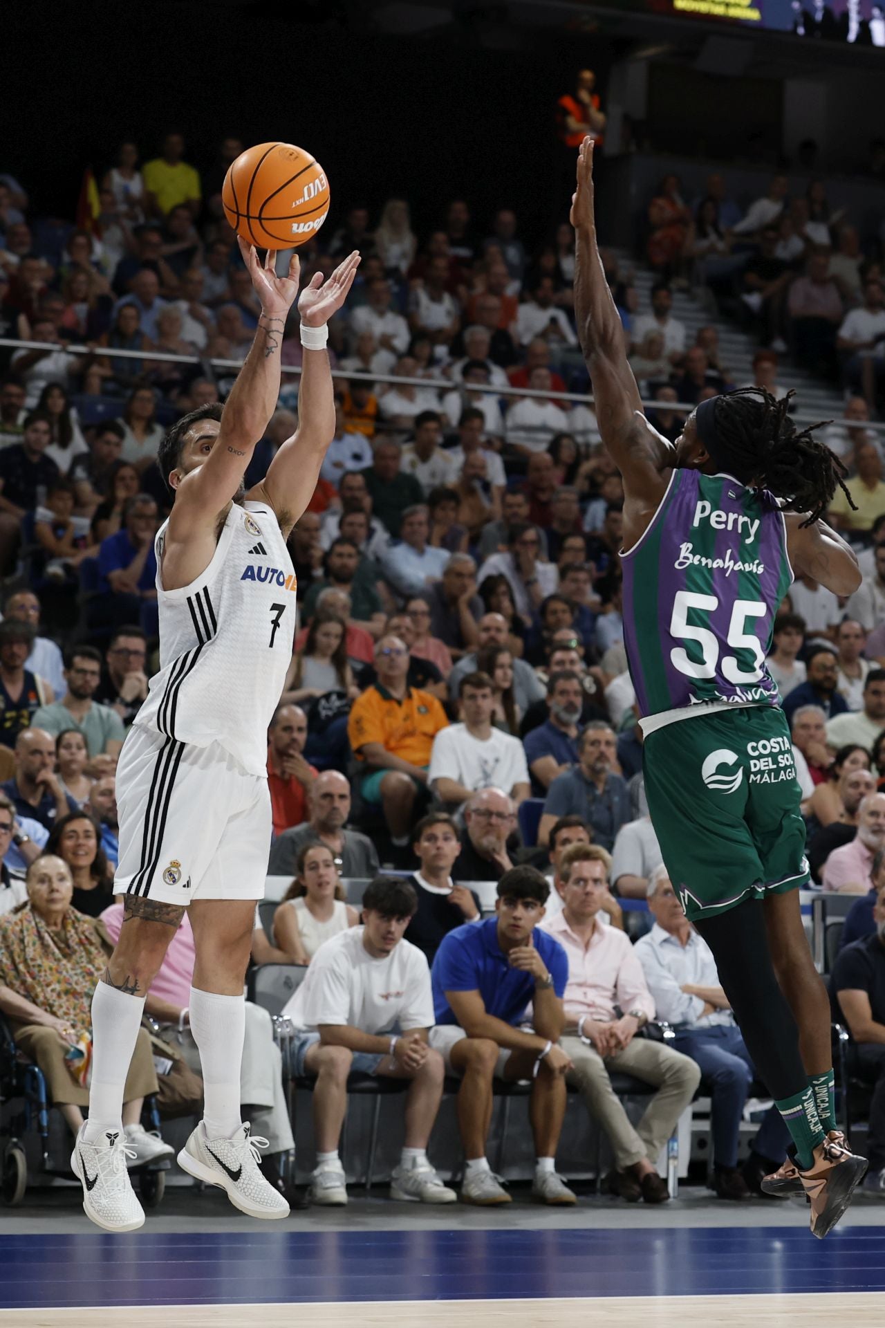 Las mejores imágenes del segundo partido de semifinales Real Madrid-Unicaja
