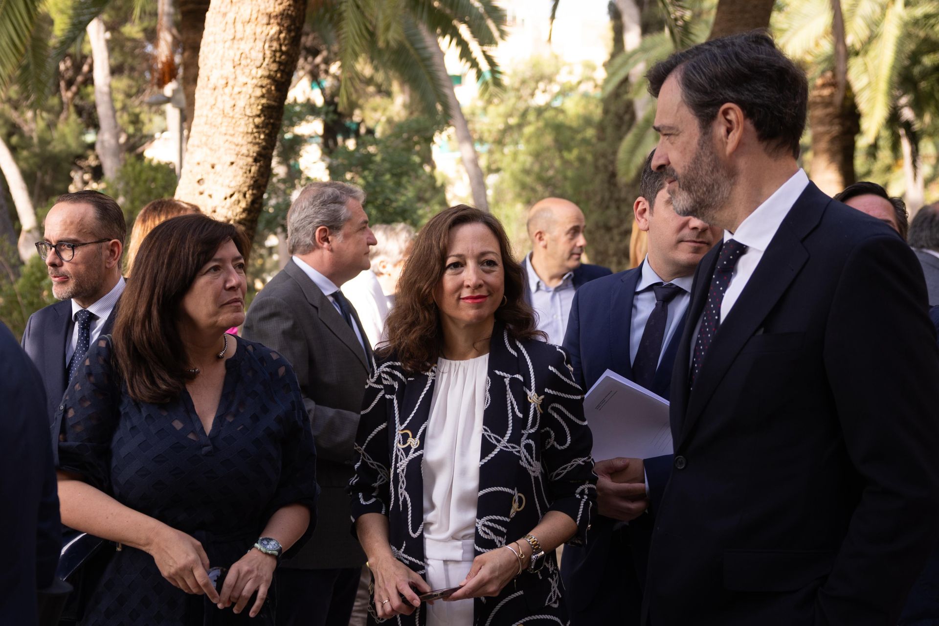 Coloquio entre la consejera de Fomento, Rocío Díaz, con el director de SUR, Manolo Castillo