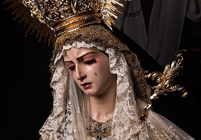 Virgen del Sol de la parroquia de San Lázaro.