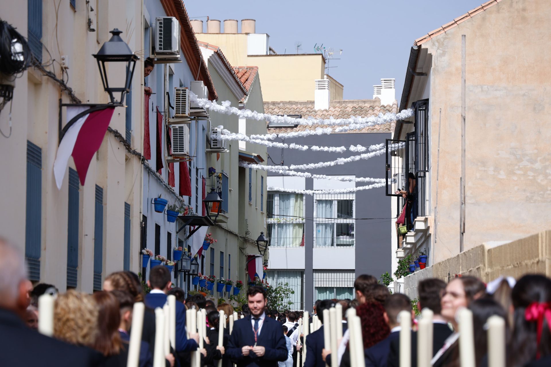Salida procesional de la Virgen de la Trinidad