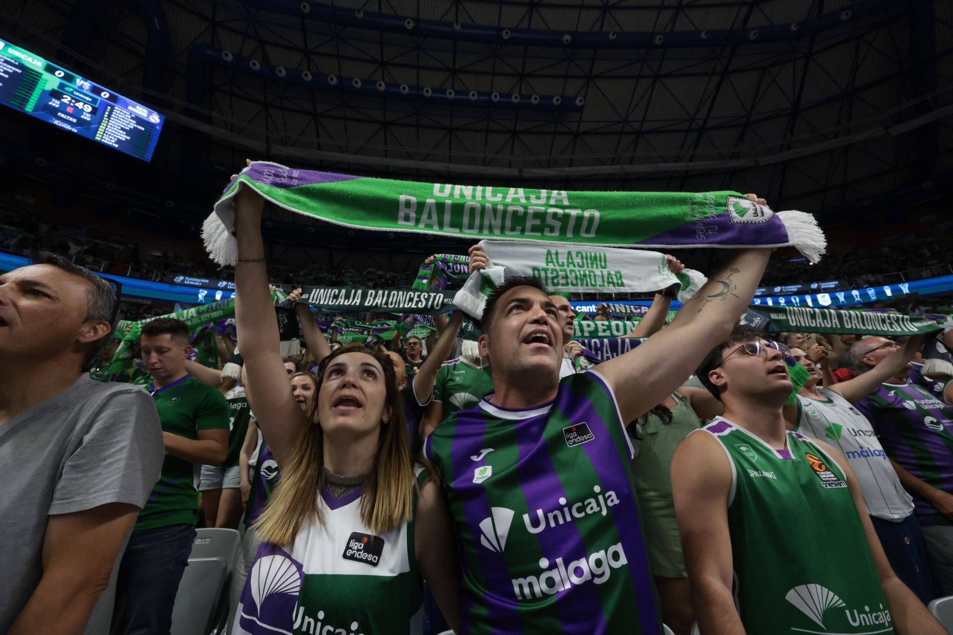 Las mejores imágenes del tercer partido de semifinales: Unicaja-Real Madrid
