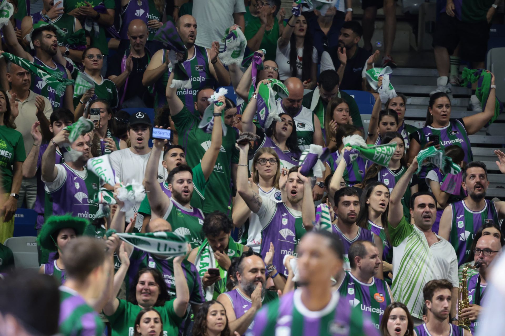 Las mejores imágenes del tercer partido de semifinales: Unicaja-Real Madrid
