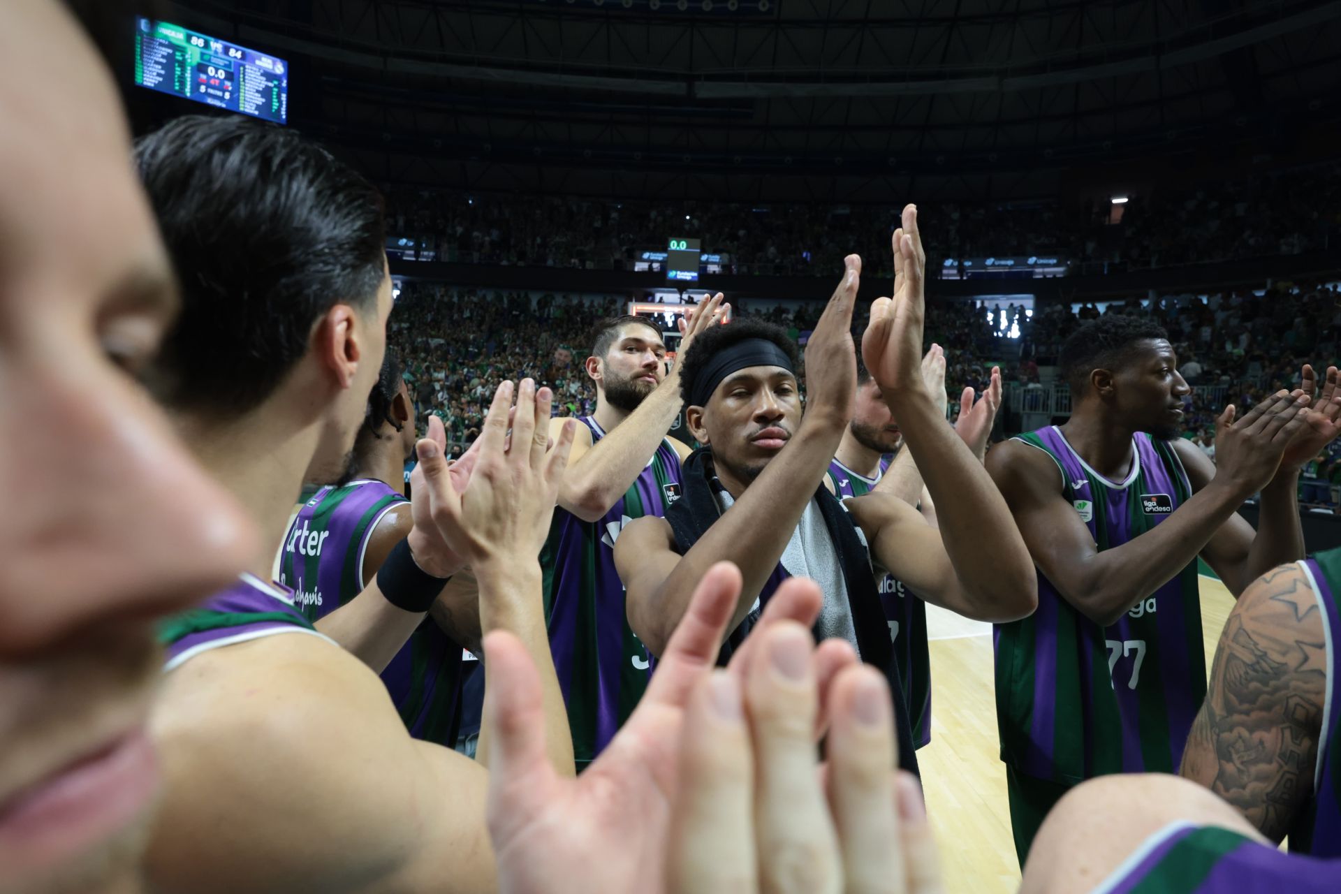 Las mejores imágenes del tercer partido de semifinales: Unicaja-Real Madrid