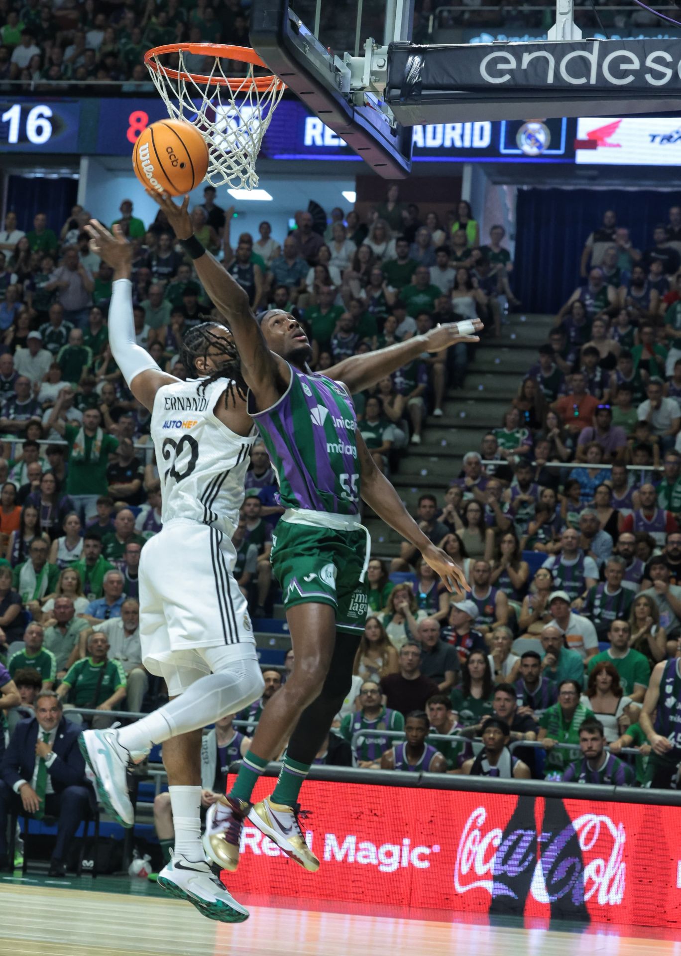 Las mejores imágenes del tercer partido de semifinales: Unicaja-Real Madrid