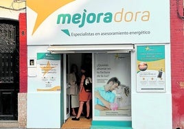 Fachada del nuevo establecimiento de Mejoradora en Huelin.