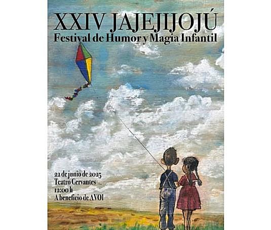 Cartel realizado por Idígoras para el Jajejijojú.