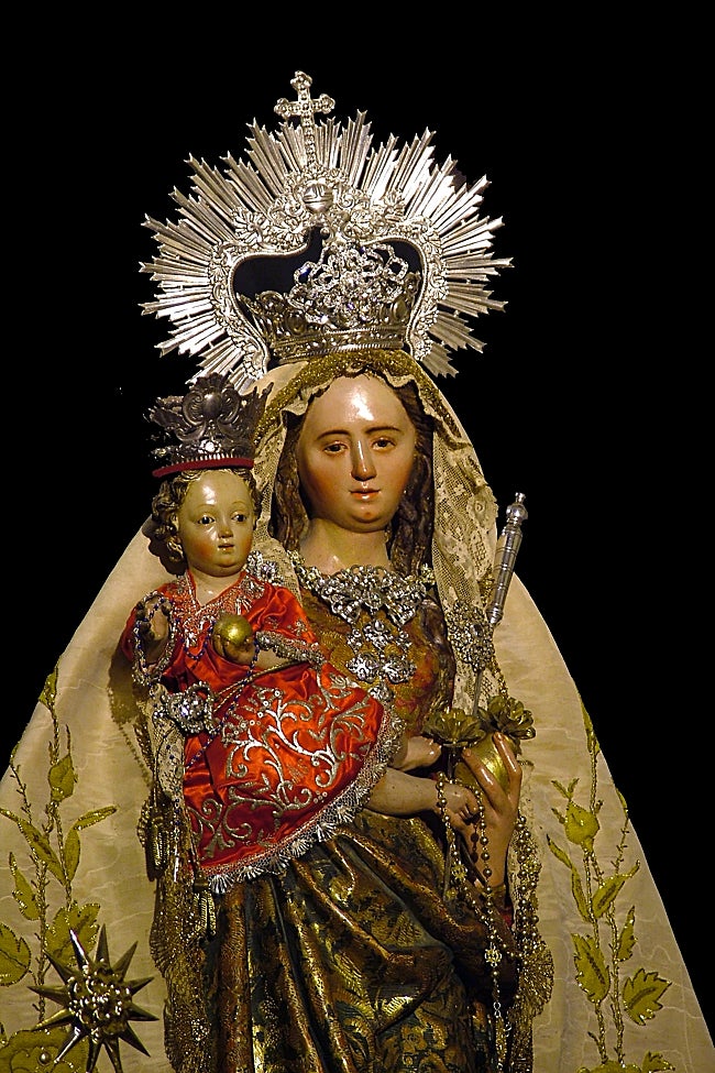 Virgen de los Reyes de la Catedral de Málaga.