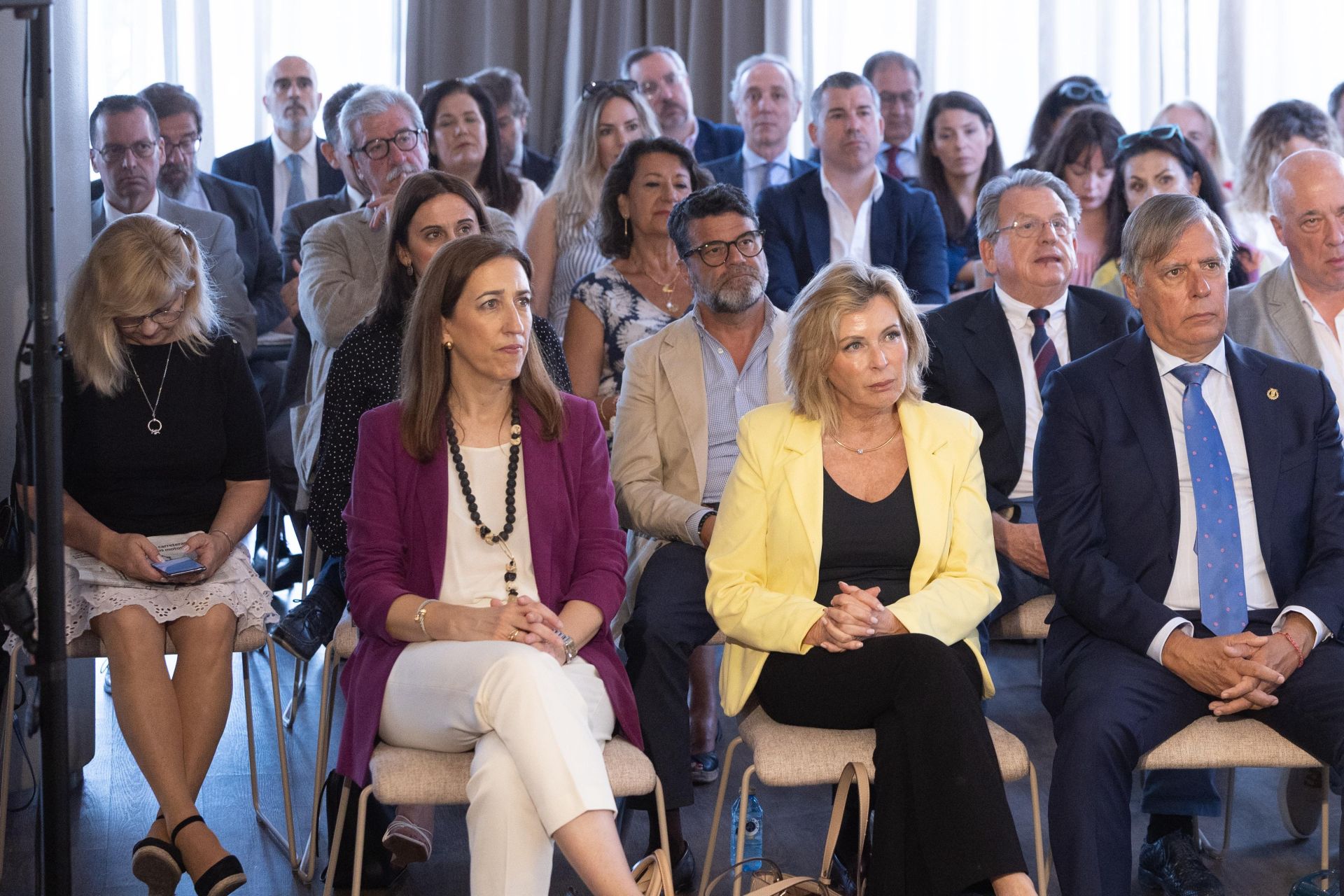 El foro SUR con el presidente de la CEOE, Antonio Garamendi, en imágenes