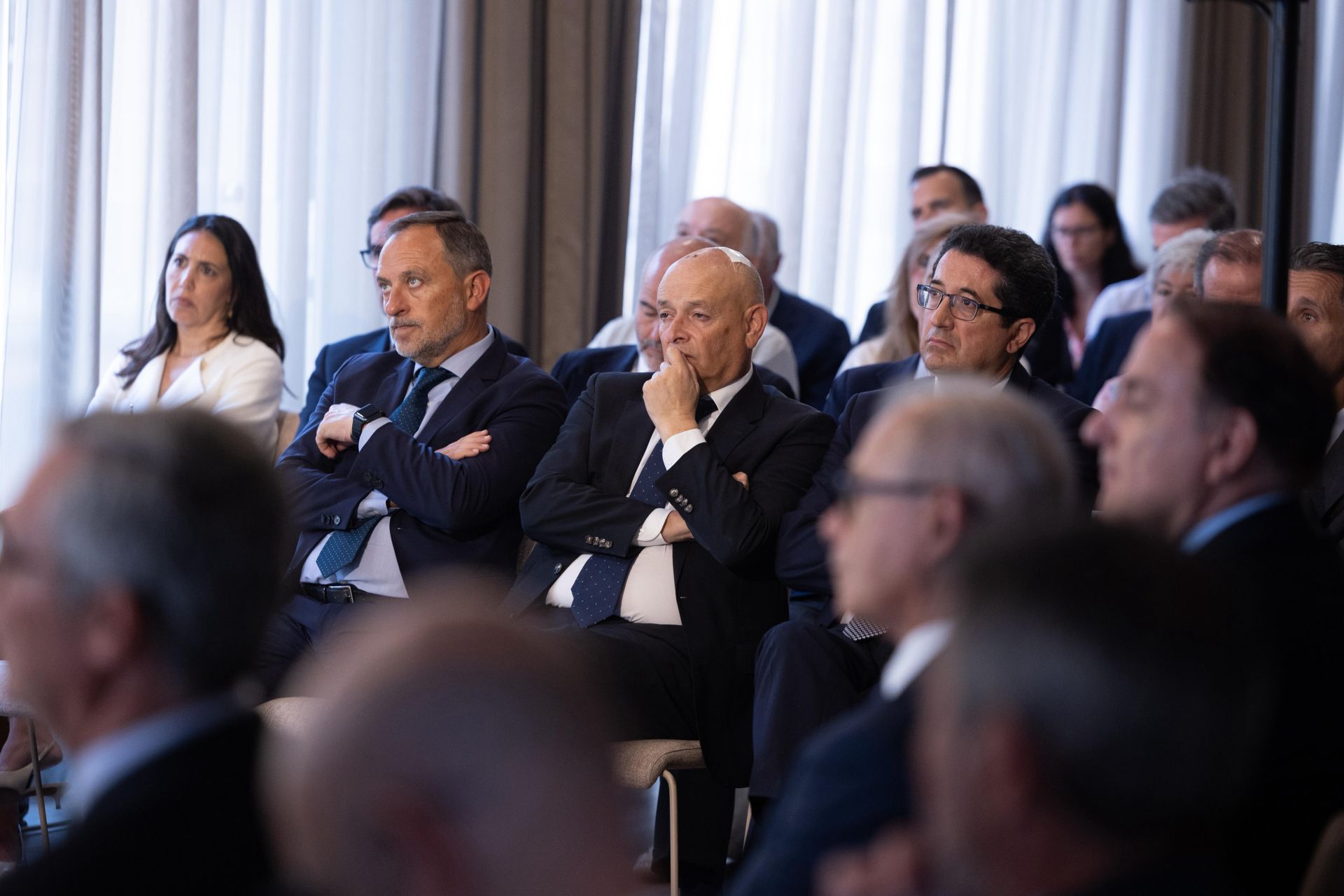 El foro SUR con el presidente de la CEOE, Antonio Garamendi, en imágenes