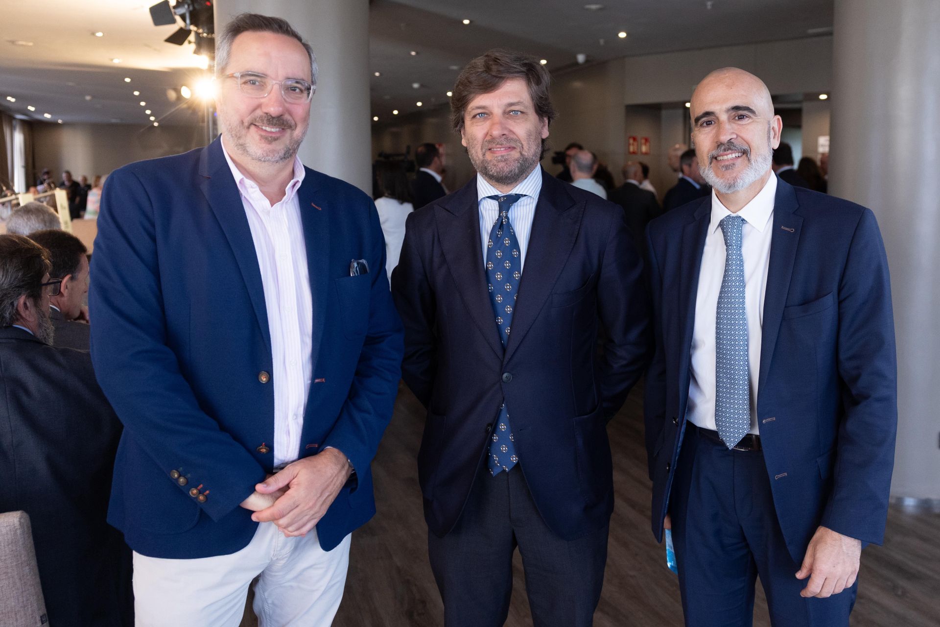 El foro SUR con el presidente de la CEOE, Antonio Garamendi, en imágenes