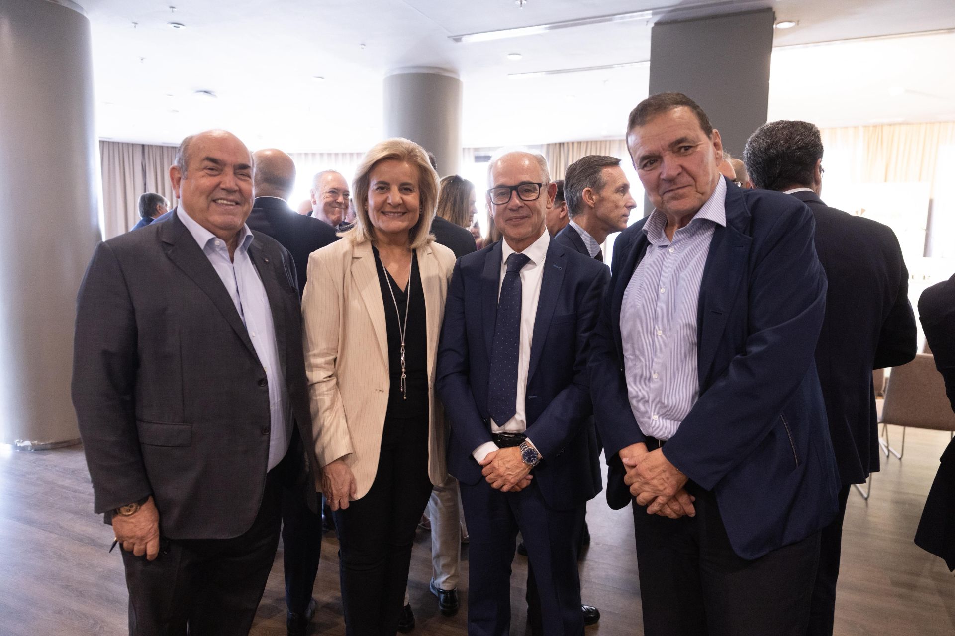 El foro SUR con el presidente de la CEOE, Antonio Garamendi, en imágenes
