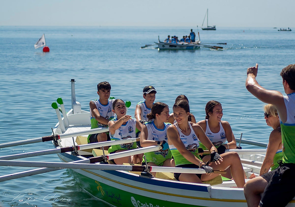 Una de las embarcaciones.