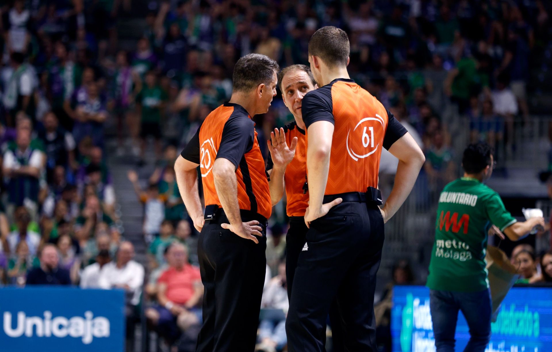 El cuarto duelo entre Unicaja y Real Madrid, en imágenes