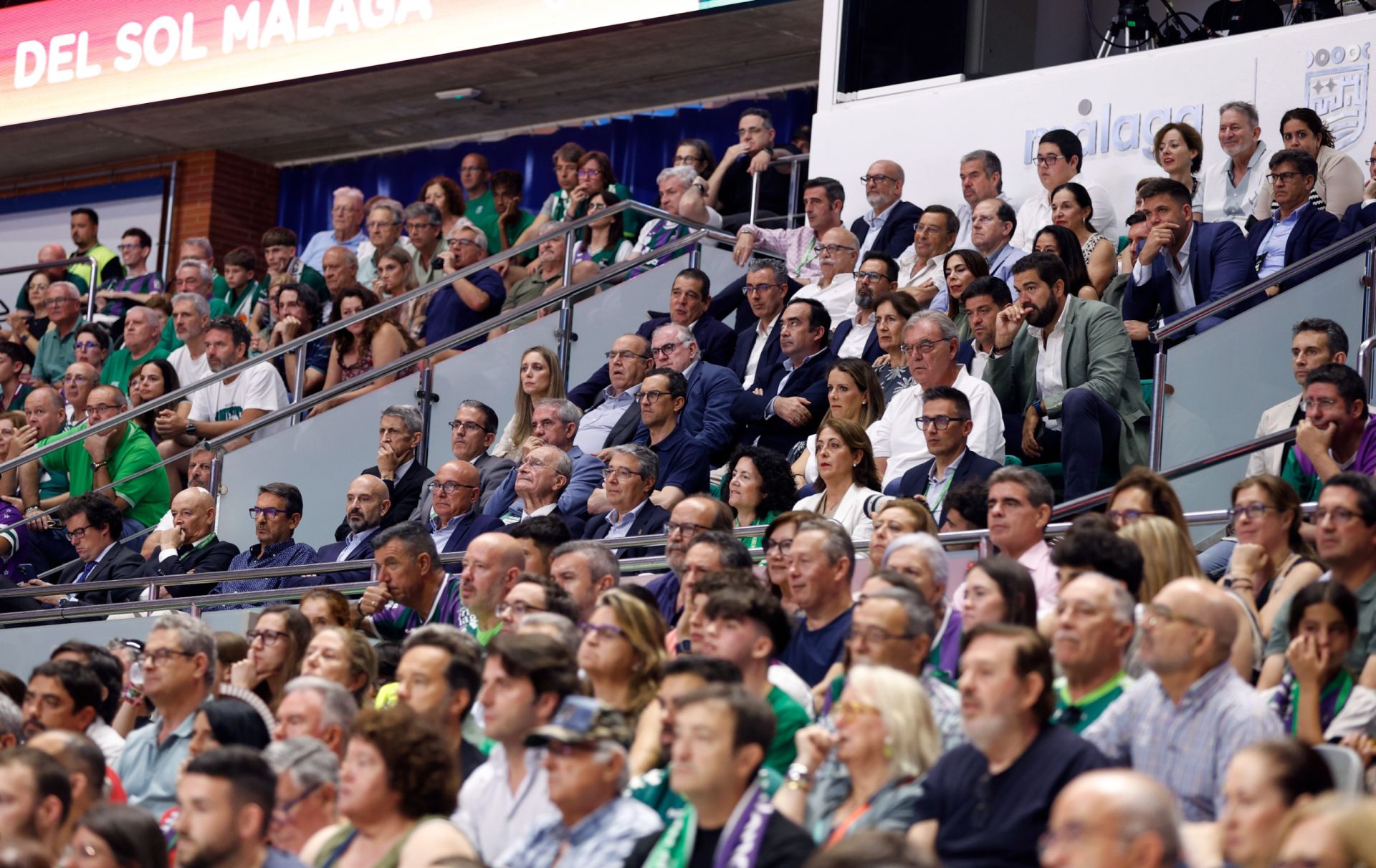 El cuarto duelo entre Unicaja y Real Madrid, en imágenes
