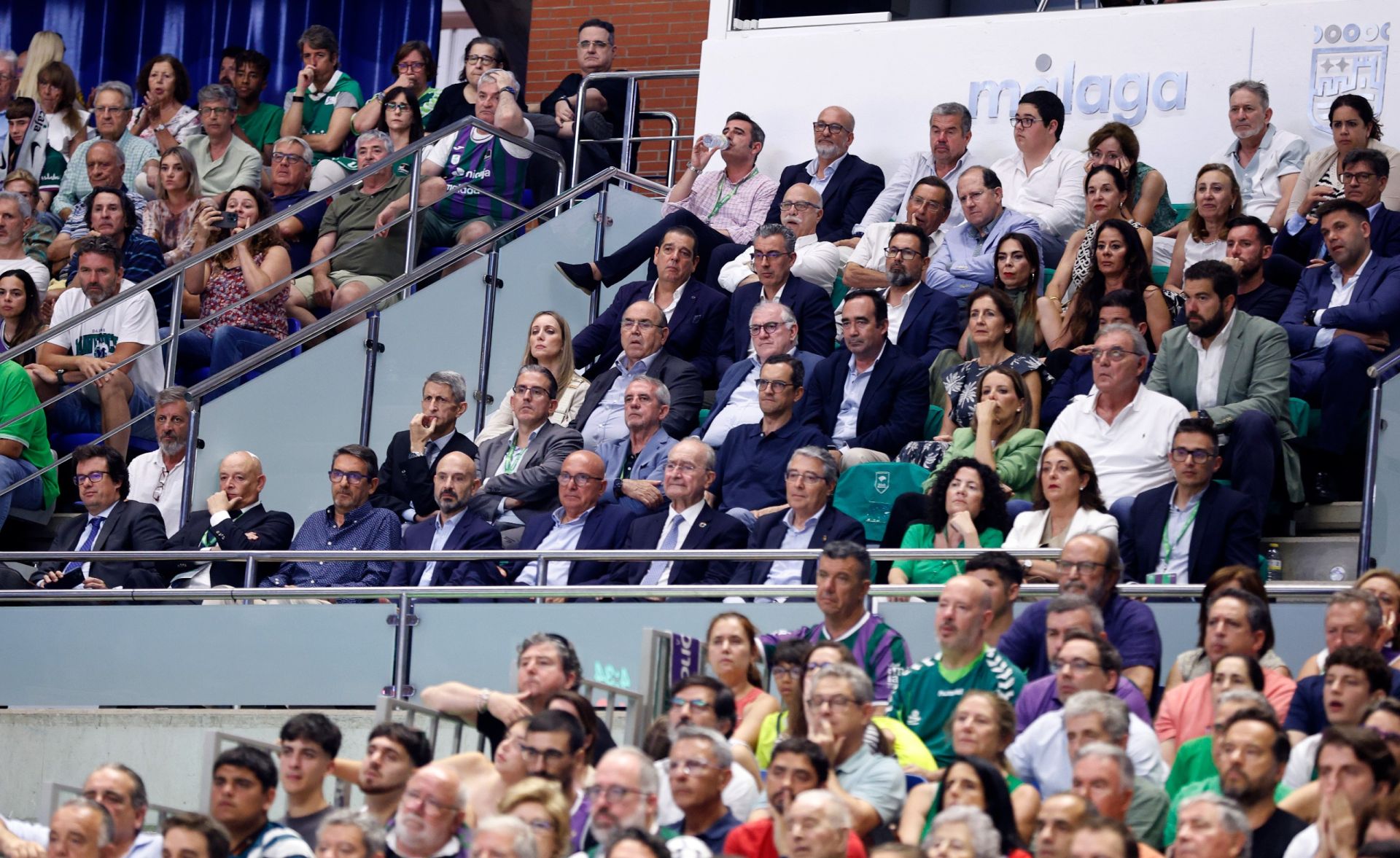 El cuarto duelo entre Unicaja y Real Madrid, en imágenes