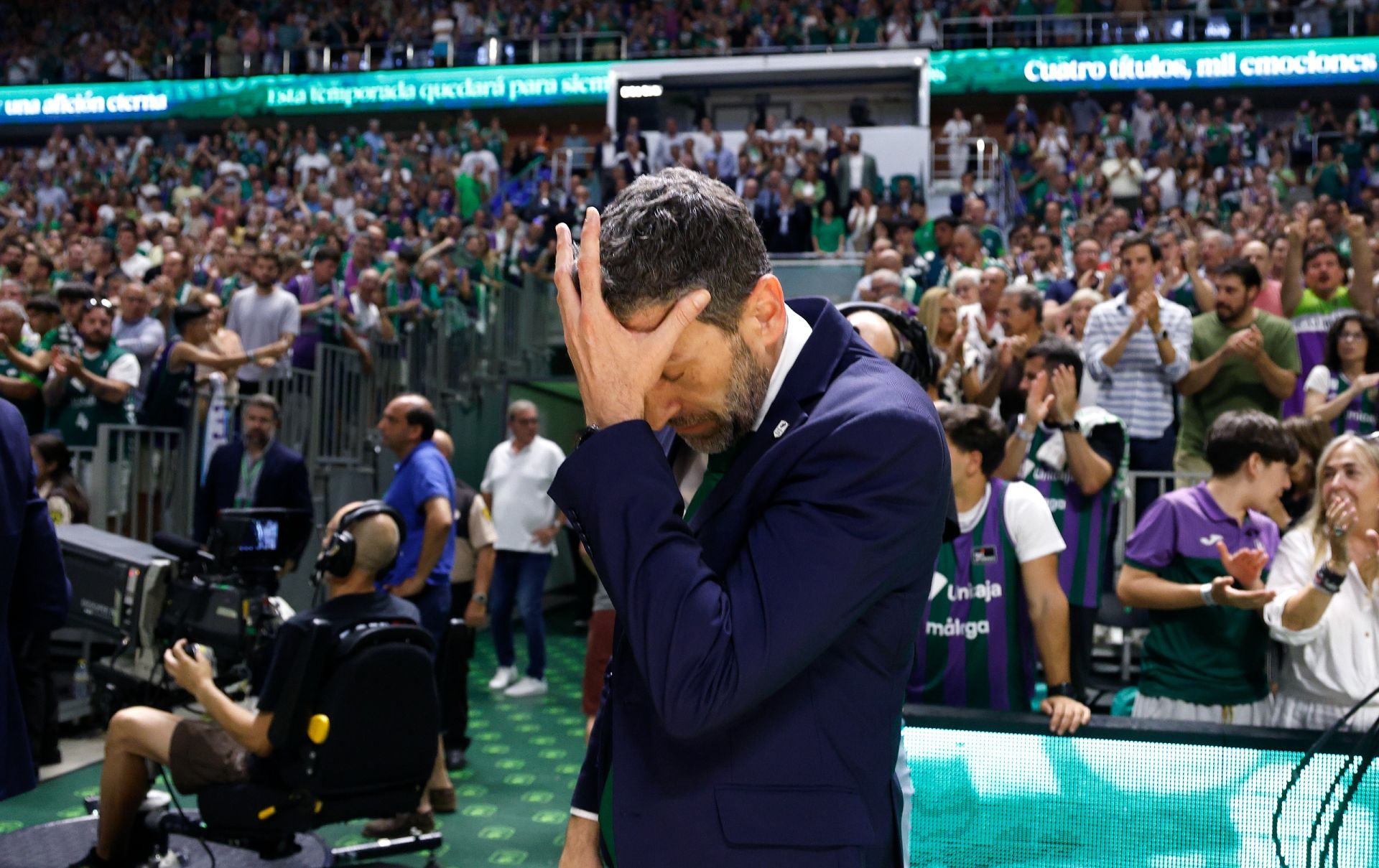 El cuarto duelo entre Unicaja y Real Madrid, en imágenes