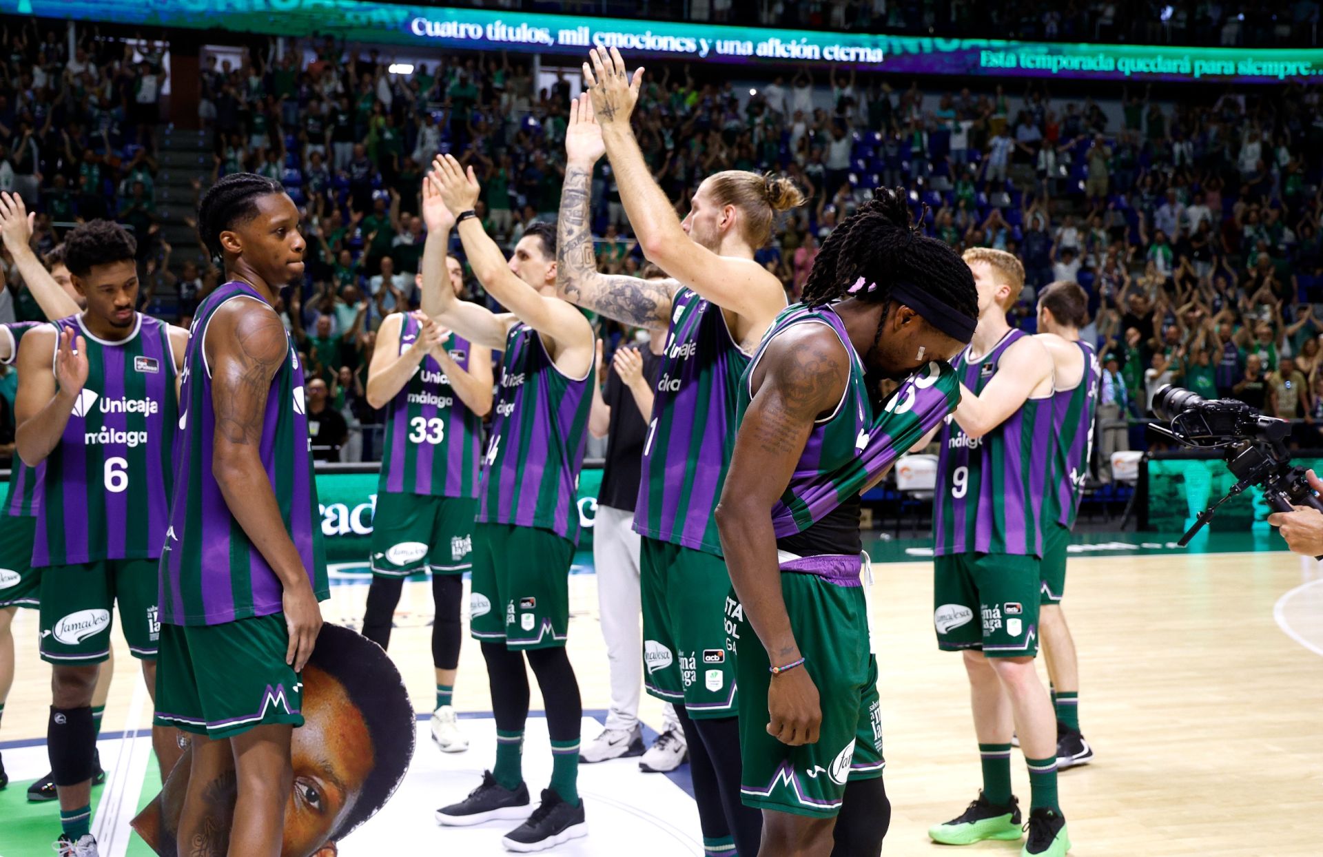El cuarto duelo entre Unicaja y Real Madrid, en imágenes