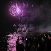 Imagen de archivo de la celebración de la Noche de San Juan en la playa de la Misedicordia.