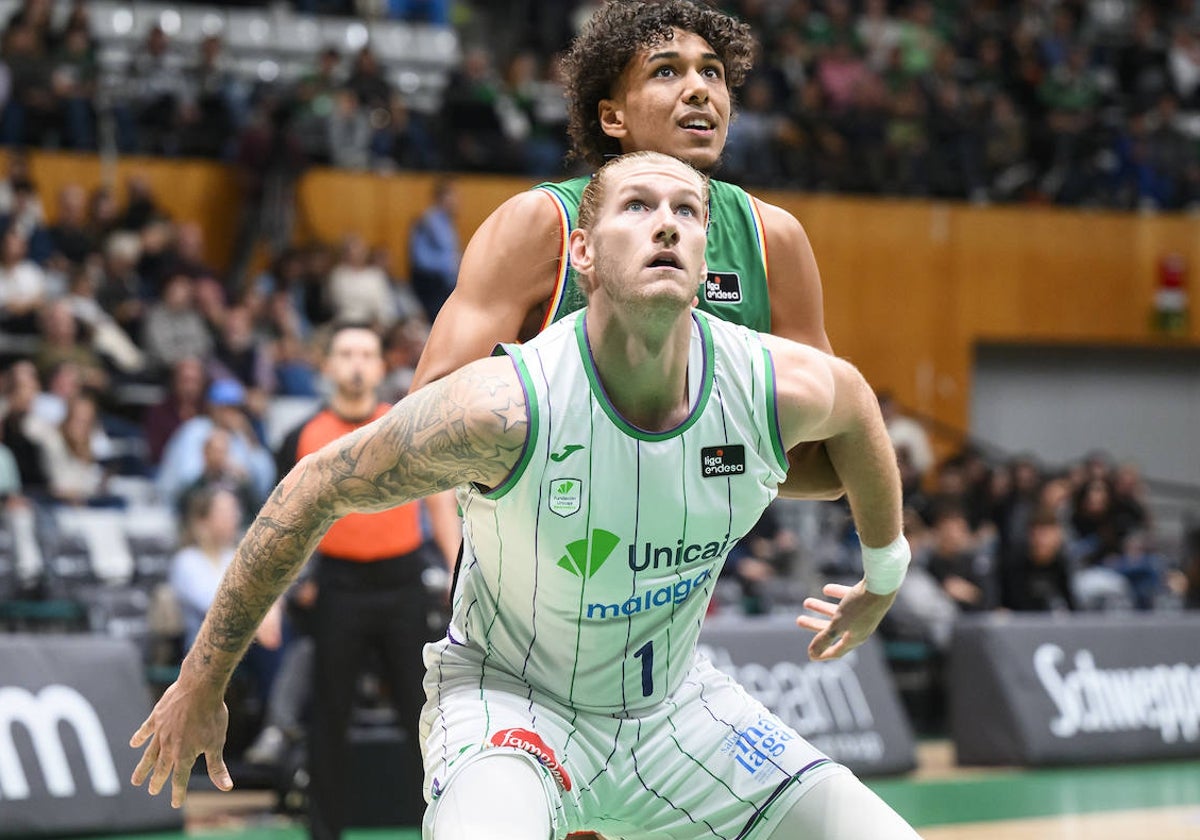 Osetkowski, en un partido de esta temporada.