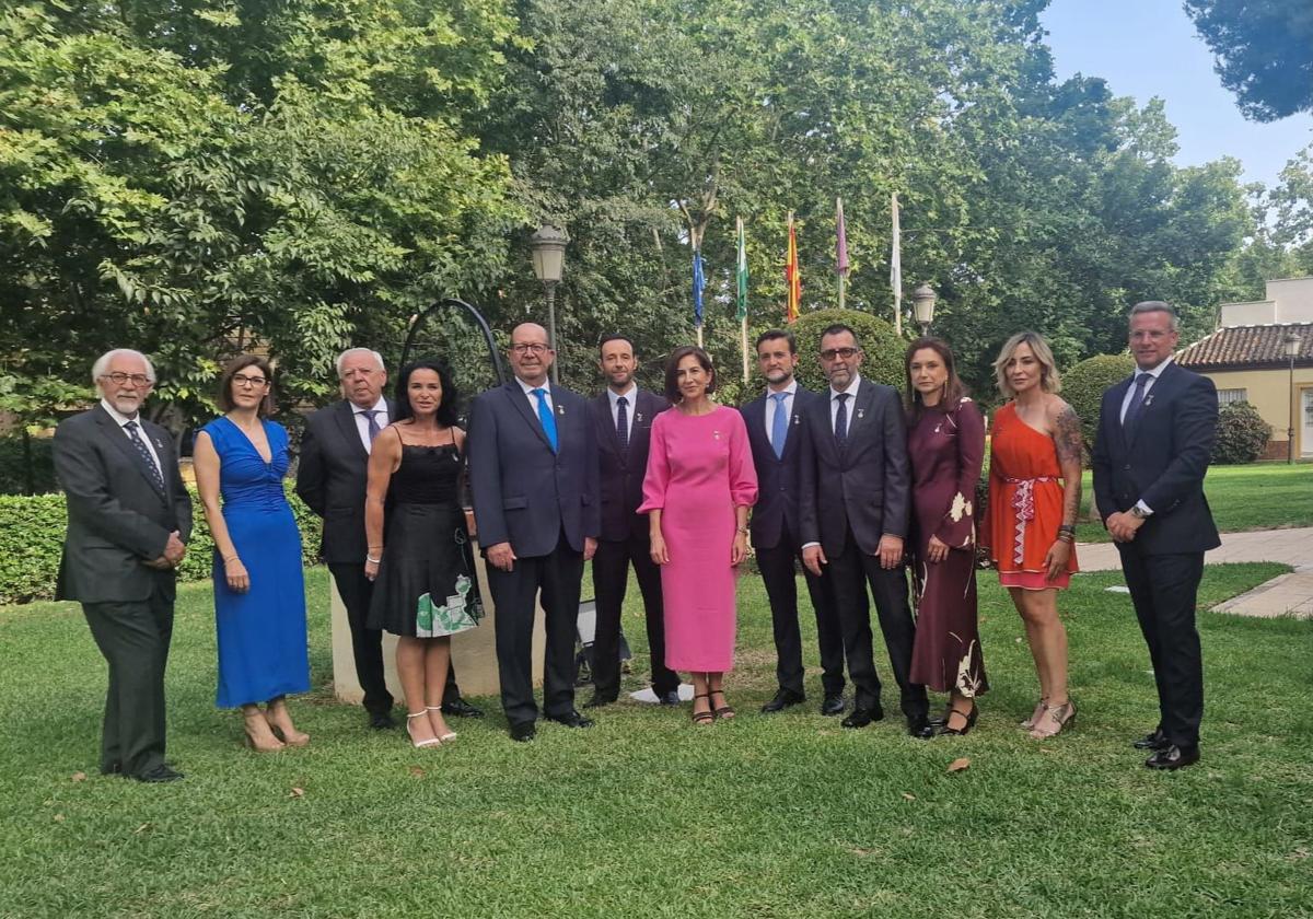 Nueva junta directiva del Colegio de la Arquitectura Técnica de Málaga.