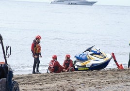 El servicio de Socorrismo y Vigilancia en Playas, de Marbella.