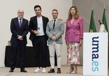 La UMA nombra a Javier Castillo alumno de honor