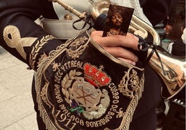 La banda de Bomberos acompañará a Jesús Nazareno El Pobre de Vélez-Málaga.