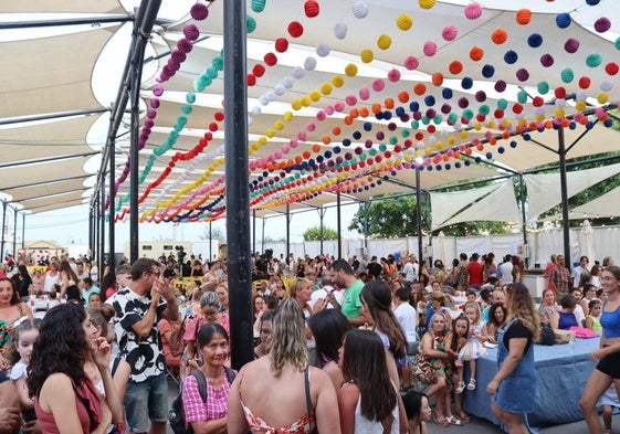Ambiente en la feria de Las Lagunas en una imagen de archivo.