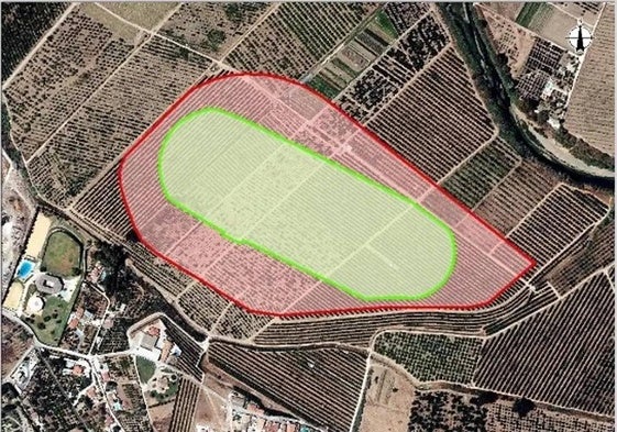 La huella de la depuradora Norte se ha reducido un 30% desde el proyecto inicial, como muestra la infografía.