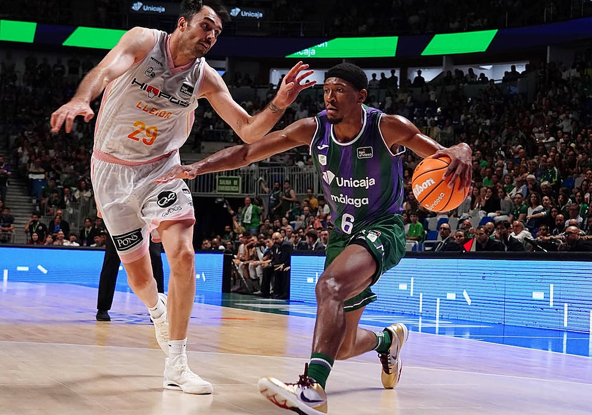 Kameron Taylor, en un partido de esta temporada.