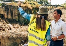El concejal del ramo, Diego López, ha visitado los trabajos.
