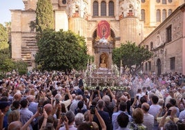 La procesión del Corpus por el Centro de Málaga, en imágenes
