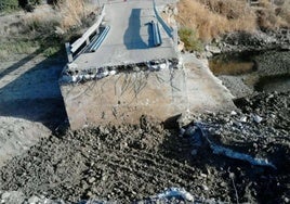 Primeros pasos en las obras de acceso al Alcaide.