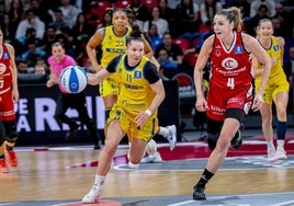 Gretter, en un partido con el Spar.