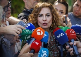 María Jesús Montero, en una comparecencia reciente
