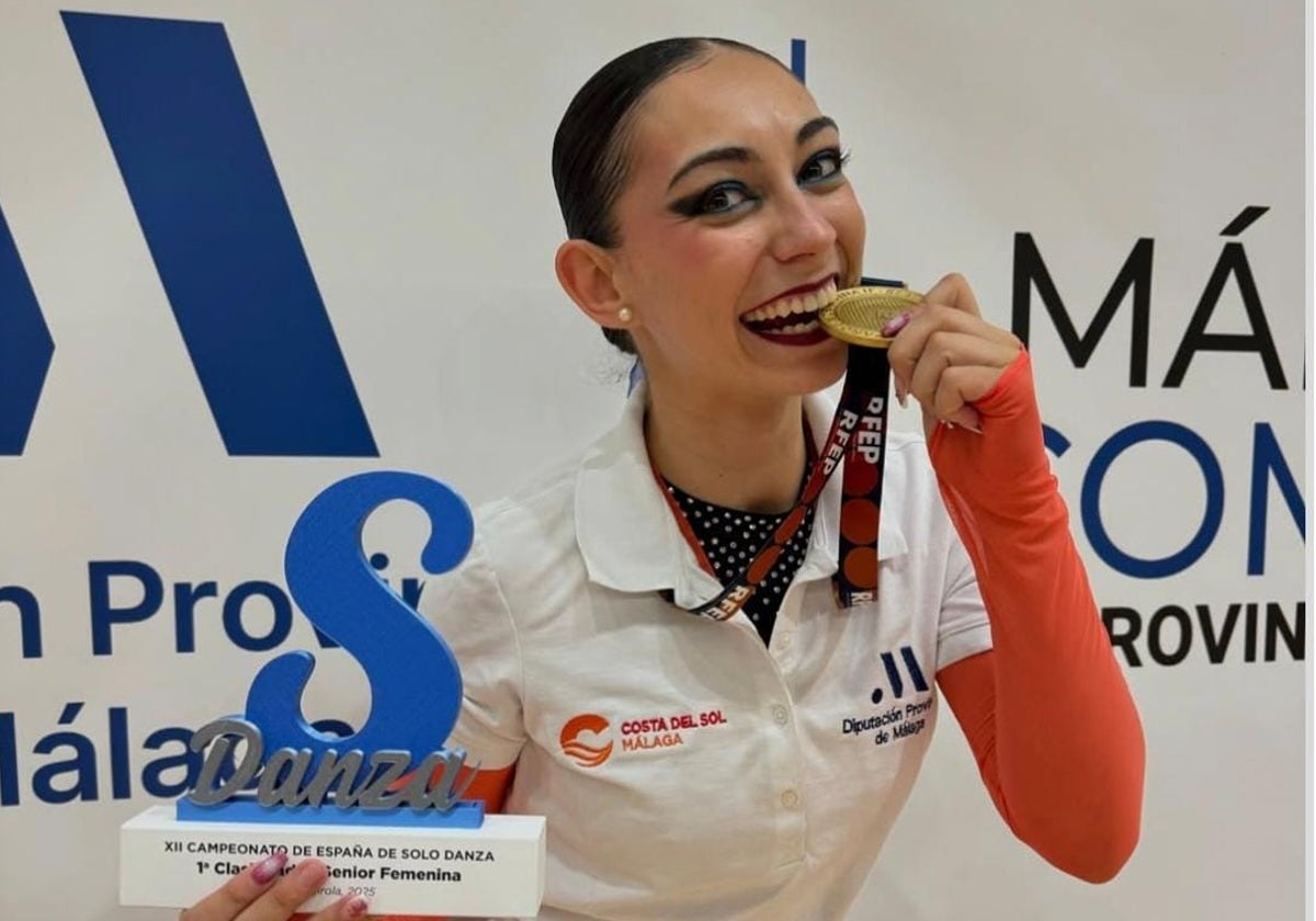 Natalia Baldizzone sigue reinando en el patinaje español