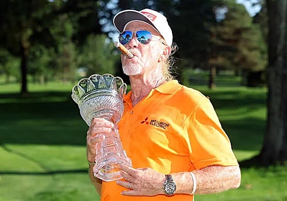 Miguel Ángel Jiménez, con el cuarto título de la temporada.