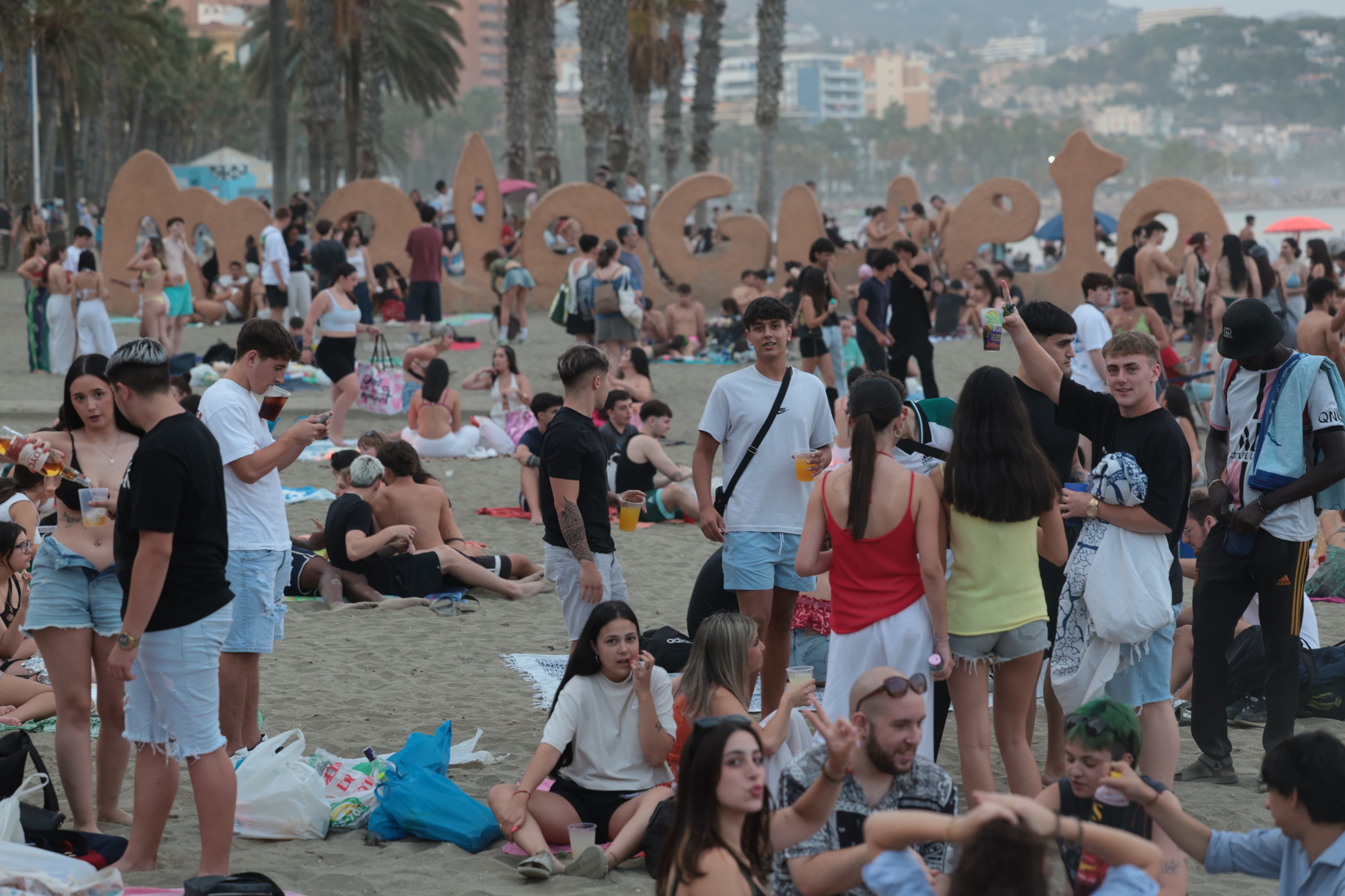 Playa de La Malagueta.