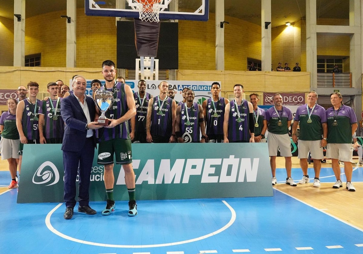 Barreiro ejerció de capitán en la Copa de Andalucía