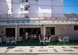 Helados Lauri, en calle Bolivia.