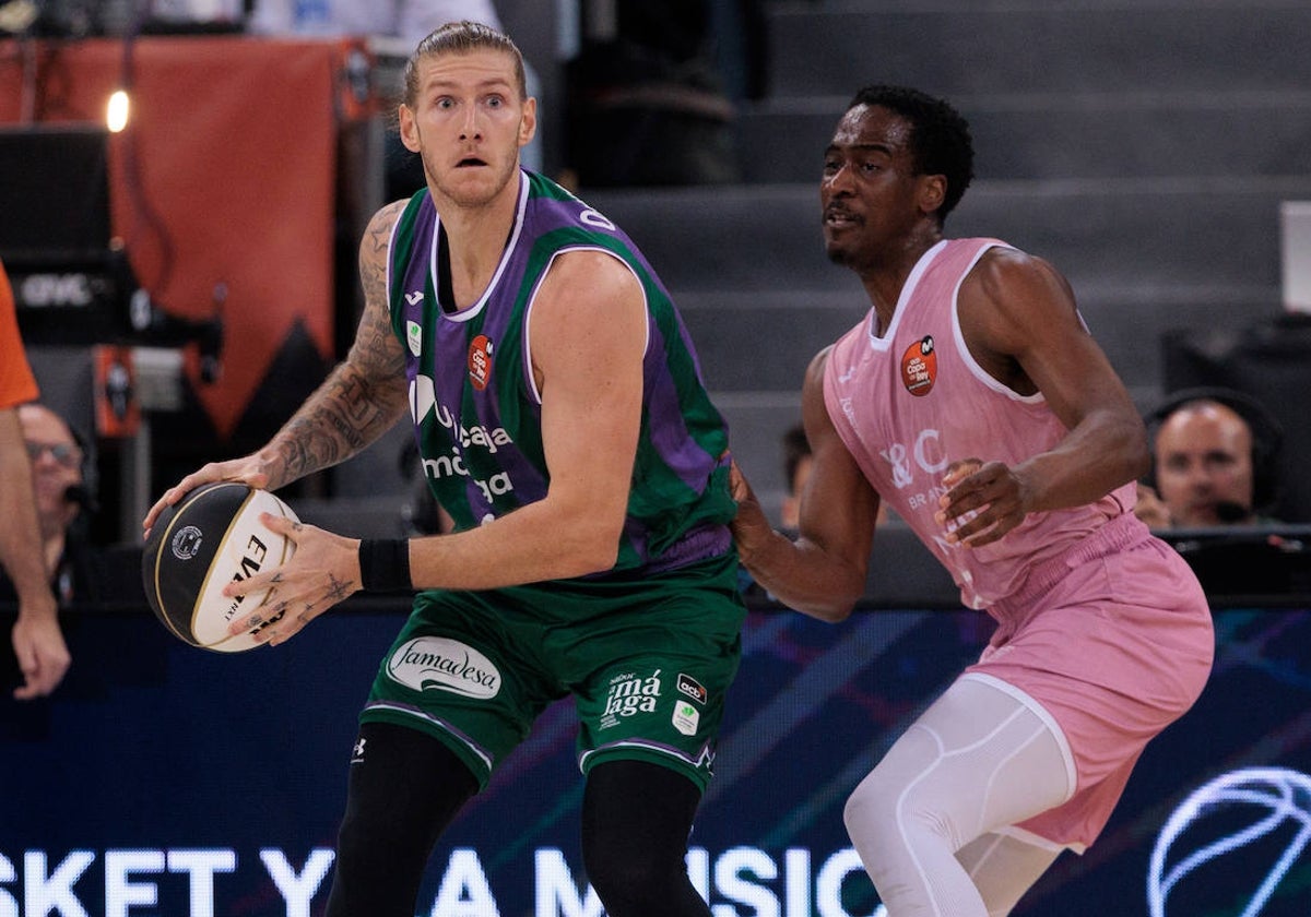 Dylan Osetkowski, en un partido de la pasada temporada.