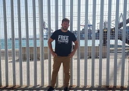 Nico Sguiglia, en el Puerto de Málaga.