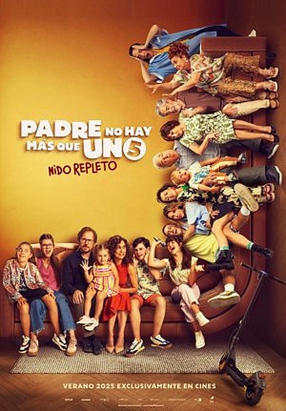 «Padre no hay más que uno 5: Nido repleto.» A veces, lo más difícil no es verlos partir… ¡sino lograr que se vayan!