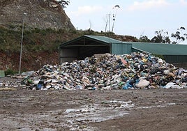 Vista del vertedero de Entrerríos, en una imagen de archivo.