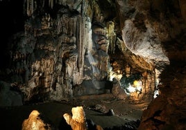 La Cueva de Ardales, que buscará formar parte del Patrimonio Mundial de la UNESCO.